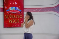 Cae en la Península de Yucatán premio millonario de Lotería Nacional