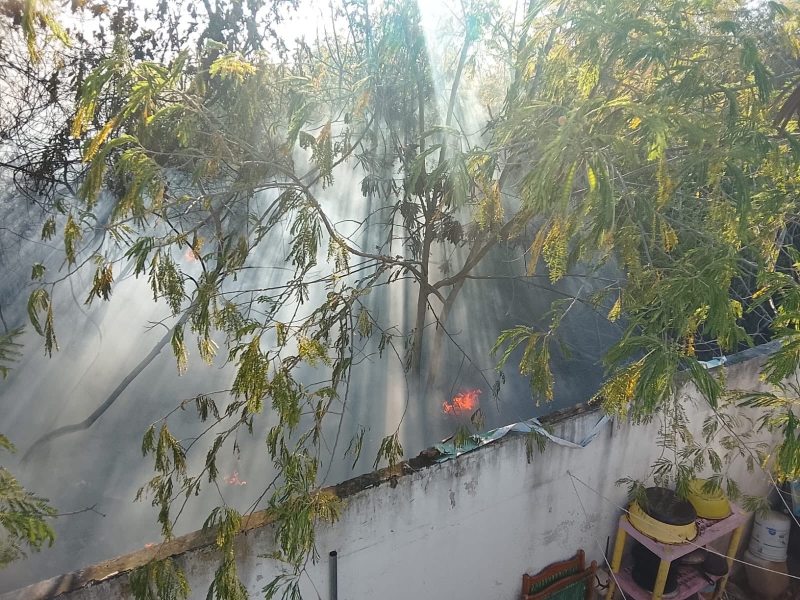 Sofocan incendio en Umán