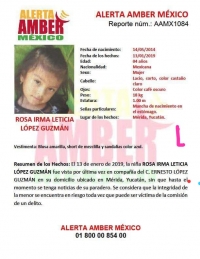 Buscan a menor sustraída por su propio hermano