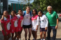 Ex futbolistas de EU imparten clínicas en Yucatán