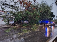 Caos por intensas lluvias en el territorio yucateco