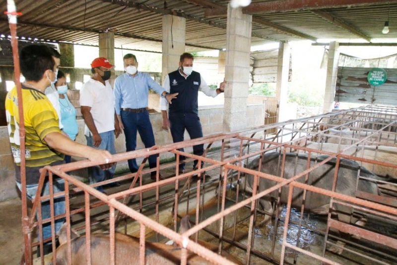 Productores rurales reciben apoyo del programa “Manos al Campo”