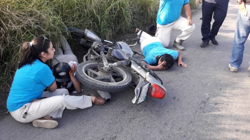 Dos lesionados en siniestro vial en la Umán-Mérida