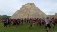 Masiva participaci&oacute;n en la Uxmal-Muna