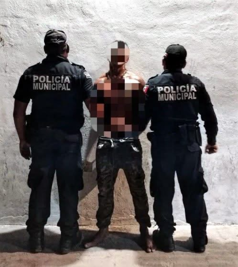 Detienen a hombre por riña en Progreso
