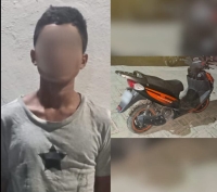 Detienen a joven y recuperan motocicleta en Progreso