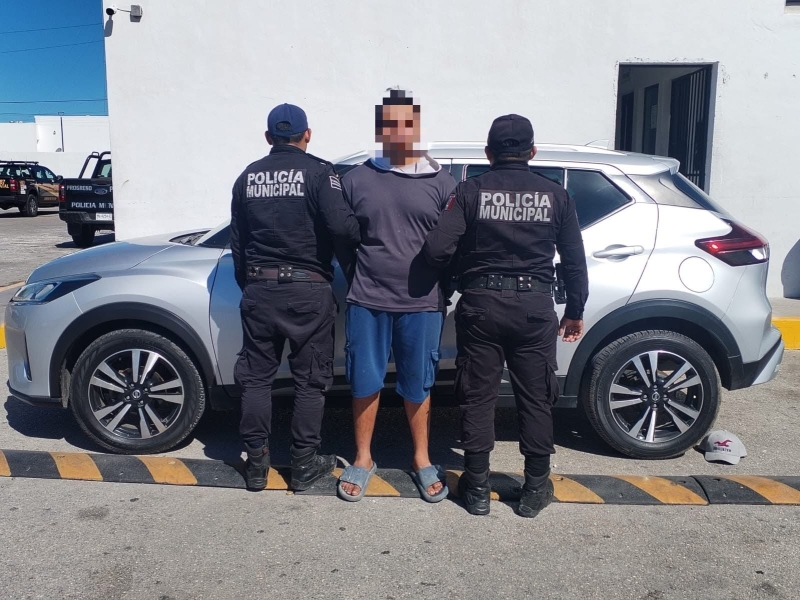 Cae presunto ladrón de automóvil