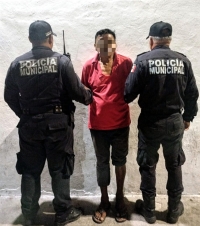 Arrestan a presunto acosador en Chelem