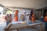 Supervisa gobernador avance de obras en Ticul