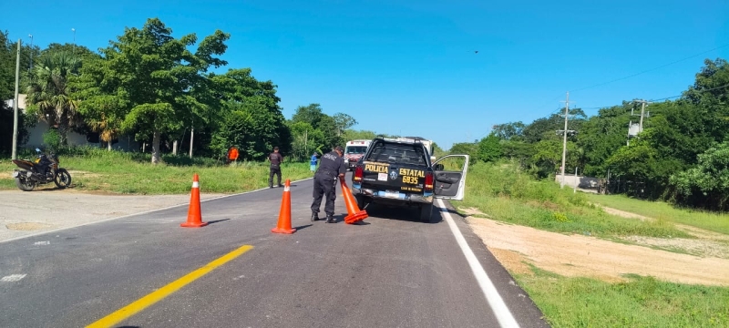 Motociclista pierde la vida en choque