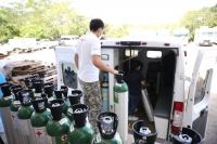 Gobierno del Estado dota más tanques de oxígeno a ambulancias de SSY