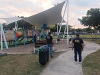 &quot;Grafiteros&quot; adolescentes reparan daño en parque de la Melitón Salazar