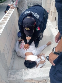 Trabajador sufre descarga el&eacute;ctrica
