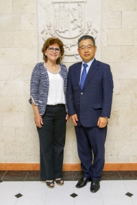 Recibe alcaldesa de Mérida a cónsul coreano
