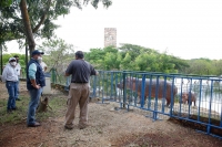 Supervisa Renan Barrera estado de animales en zoológico Animaya tras paso de ciclones