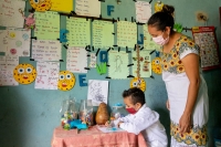 Preescolar indígena pone en práctica proyecto didáctico