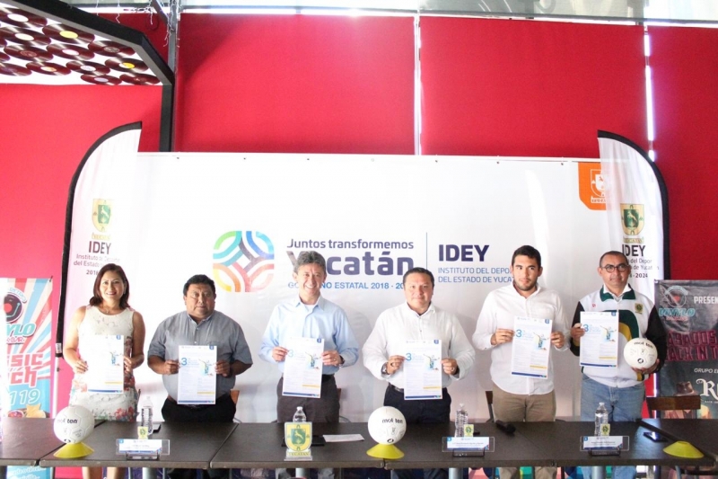 Presentan la tercera Copa Yucatán de Handball