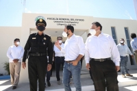 Entregan trabajos de modernización en instalaciones de FGE