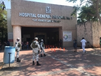 Inicia Guardia Nacional resguardo de hospitales ante contingencia