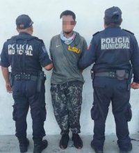 Detienen a hombre por robo