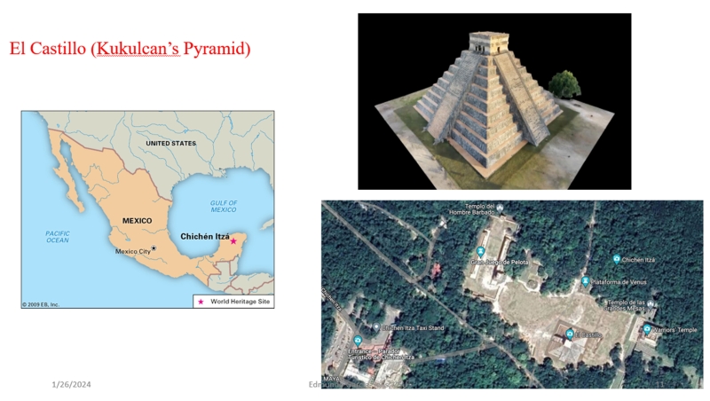 Explorarán con rayos cósmicos las entrañas de la pirámide de Kukulcán