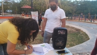 Candidatas del PRD firman compromiso con vecinos de Las Américas