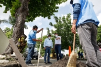 Comuna meridana mantiene labores de desazolve, bacheo y limpieza