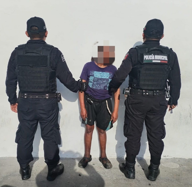 Detienen a presunto ladrón