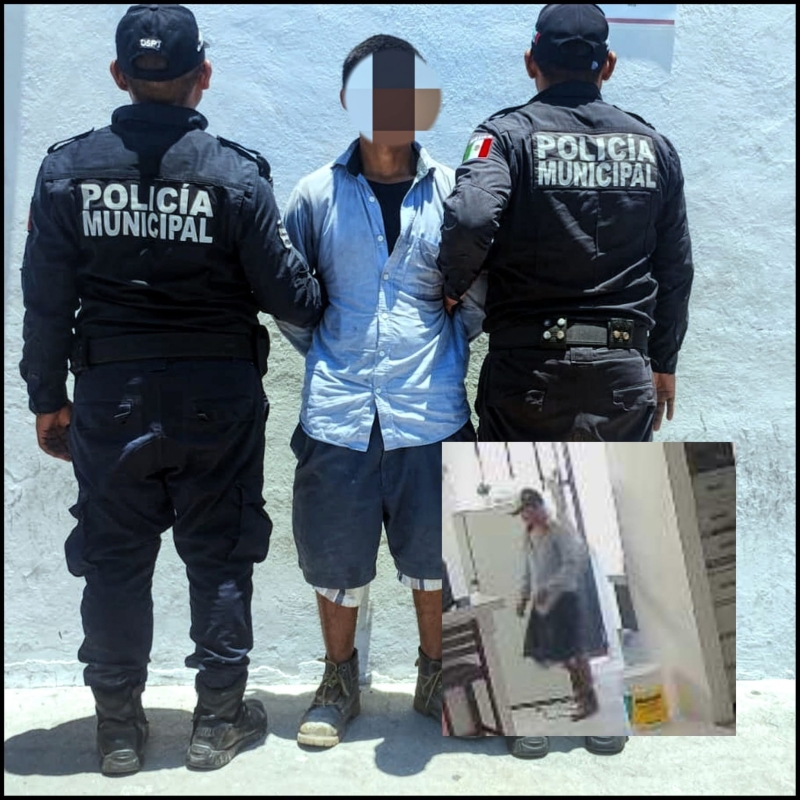 Detenido por presunto robo