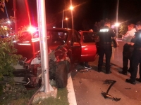 Tres lesionados deja siniestro vial en Ciudad Caucel 