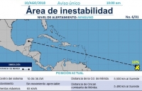 Vigilan área de inestabilidad en el Atlántico