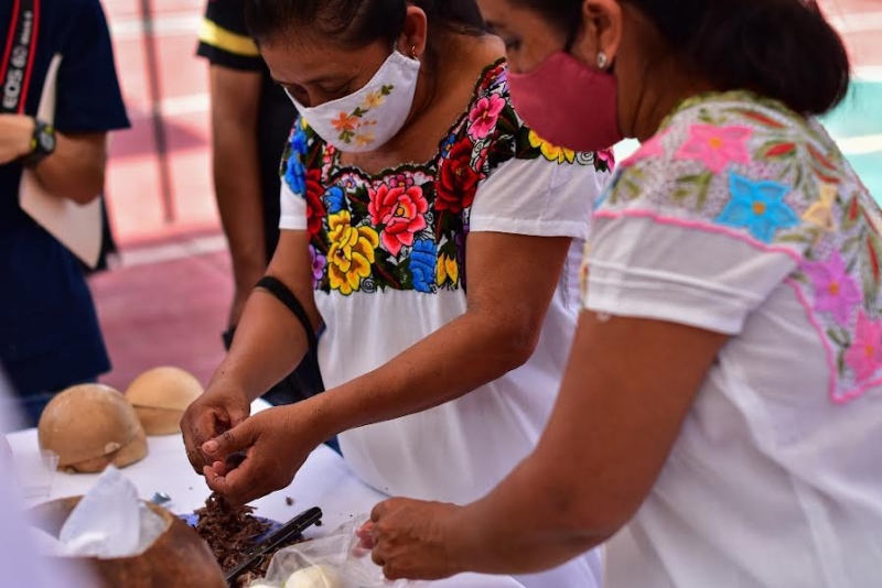 Realizan muestra gastronómica “Ko’oten a túuntej"