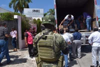 Llegan las boletas electorales a Yucatán