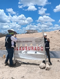 Levantan clausura al relleno sanitario de Kanas&iacute;n