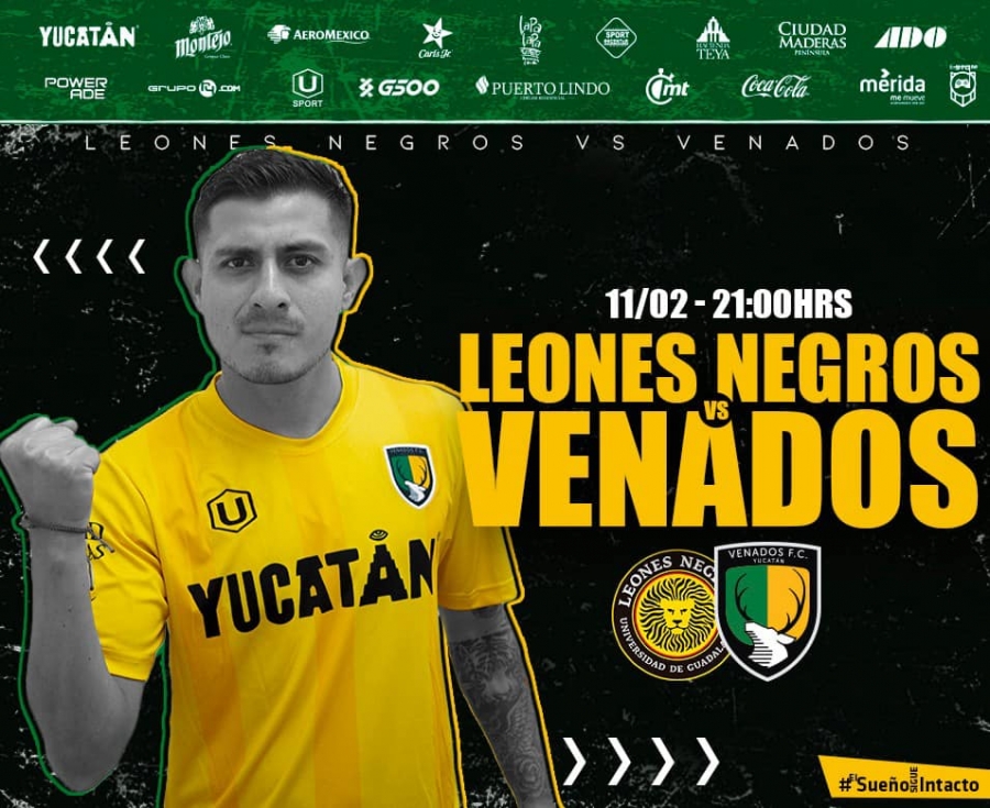 Venados enfrentará a Leones Negros en el estadio Jalisco