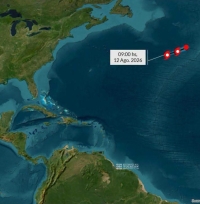 Se forma la tormenta tropical "Crist&oacute;bal"