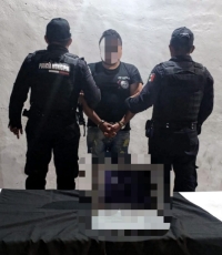 Care presunto ladr&oacute;n en Progreso