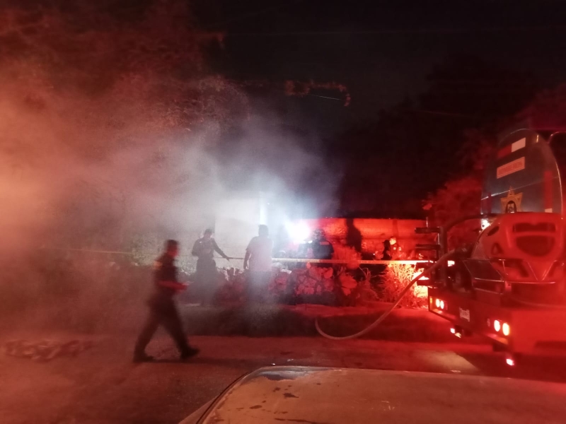 Muere adulto mayor en incendio