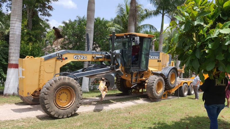 Recuperan FGE y SSP tractocamión en Tizimín