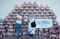 “Yucatán Solidario” ha distribuido toneladas de ayuda alimentaria