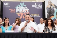 Participarán 768 artistas locales en Mérida Fest 2023