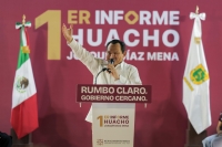 Huacho rinde primer informe en Ticul