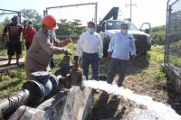 Repara Japay sistema de agua en Popolá, comisaría de Yaxcabá