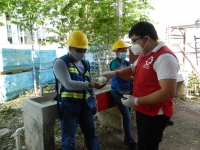 Promueve Cruz Roja medidas de bioseguridad entre la población