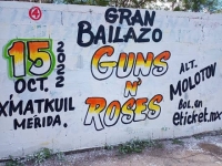 Renta de X&#039;matkuil para “Gran Bailazo&quot; de Guns N&#039; Roses costó 232 mil pesos