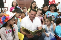 Fomenta Comuna lectura en niñez meridana