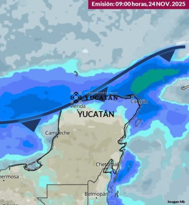 Regresa el frío a Yucatán este viernes
