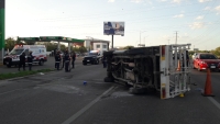 Siniestro vial en la Mérida-Progreso deja 10 personas lesionadas