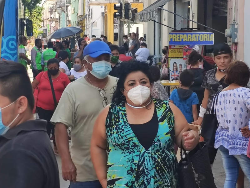 Reportan dos decesos y 472 nuevos contagios de Covid-19 en Yucatán
