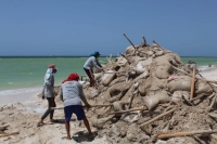 Retirarán espolones ilegales que erosionan las playas